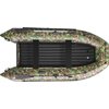 Лодка ПВХ Roger Boat Zefir 3700 (большой киль, зеленый камуфляж/черный комби)