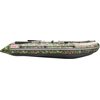 Лодка ПВХ Roger Boat Zefir 3700 (большой киль, зеленый камуфляж/черный комби)