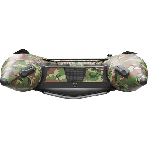 Лодка ПВХ Roger Boat Zefir 3700 (большой киль, зеленый камуфляж/черный комби)