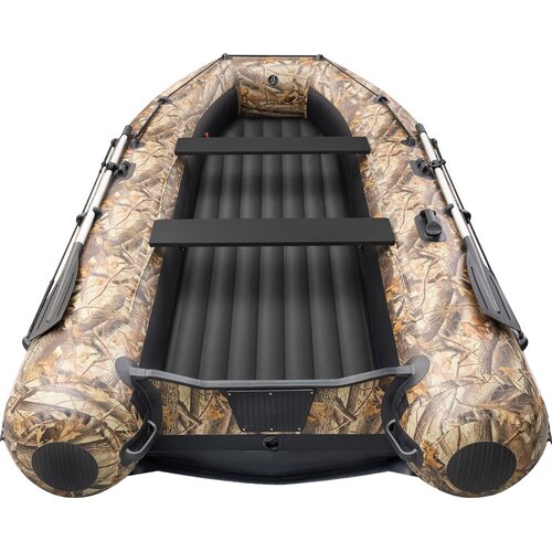 Лодка ПВХ Roger Boat Sfera 3500 (безконусная, малый киль, камуфляж лес/черный комби)
