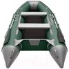 Лодка ПВХ Roger Boat Hunter 3000 (без киля, зеленый/серый) Лодка ПВХ Roger Boat Hunter 3000 (без киля, зеленый/серый)
