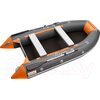 Лодка ПВХ Roger Boat Hunter 3200 (без киля, графит/оранжевый)