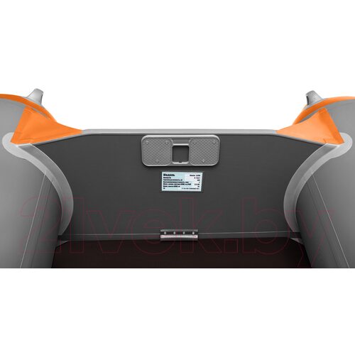 Лодка ПВХ Roger Boat Hunter 3200 (без киля, графит/оранжевый)