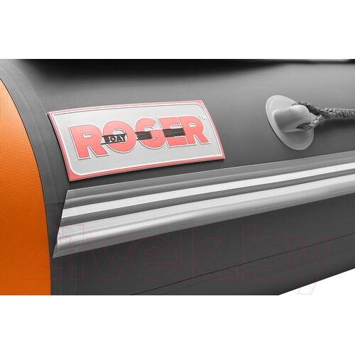 Лодка ПВХ Roger Boat Hunter 3200 (без киля, графит/оранжевый)