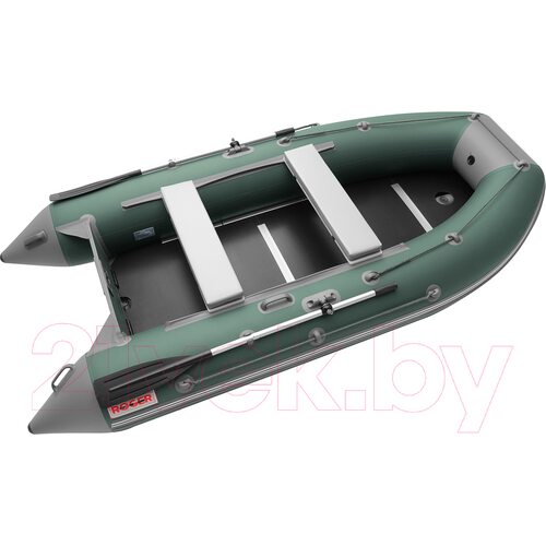 Лодка ПВХ Roger Boat Hunter Keel 3500 (малокилевая, зеленый/серый) Лодка ПВХ Roger Boat Hunter Keel 3500 (малокилевая, зеленый/серый)