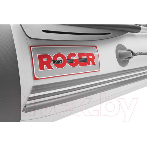 Лодка ПВХ Roger Boat Hunter Keel 3500 (малокилевая, белый/графит)