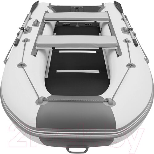 Лодка ПВХ Roger Boat Hunter Keel 3500 (малокилевая, белый/графит)