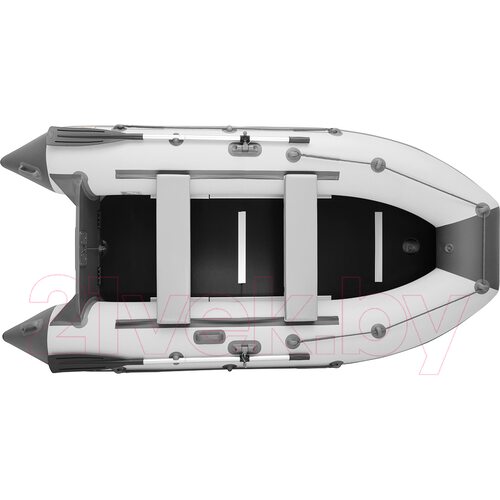 Лодка ПВХ Roger Boat Hunter Keel 3500 (малокилевая, белый/графит)