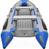 Лодка ПВХ Roger Boat Trofey 3100 (без киля, серый/синий)