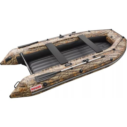 Лодка ПВХ Roger Boat Zefir 3300 LT (малокилевой, камуфляж лес/черный комби)