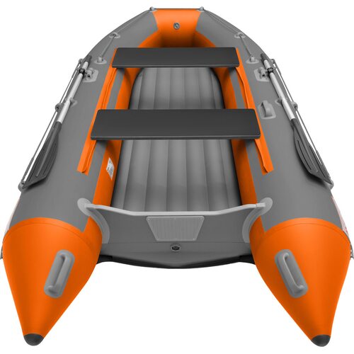 Лодка ПВХ Roger Boat Zefir 3500 LT (малокилевой, графит/оранжевый комби)