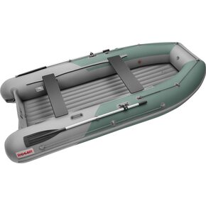 Лодка ПВХ Roger Boat Zefir 3300 (малокилевой, зеленый/серый комби) Лодка ПВХ Roger Boat Zefir 3300 (малокилевой, зеленый/серый комби)
