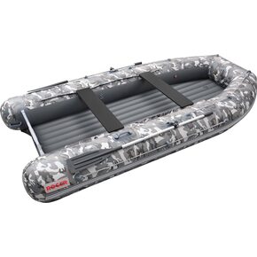 Лодка ПВХ Roger Boat Zefir 3300 (малокилевой, серый камуфляж/графит комби) Лодка ПВХ Roger Boat Zefir 3300 (малокилевой, серый камуфляж/графит комби)