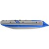 Лодка ПВХ Roger Boat Zefir 4400 (большой киль, серый/синий комби)