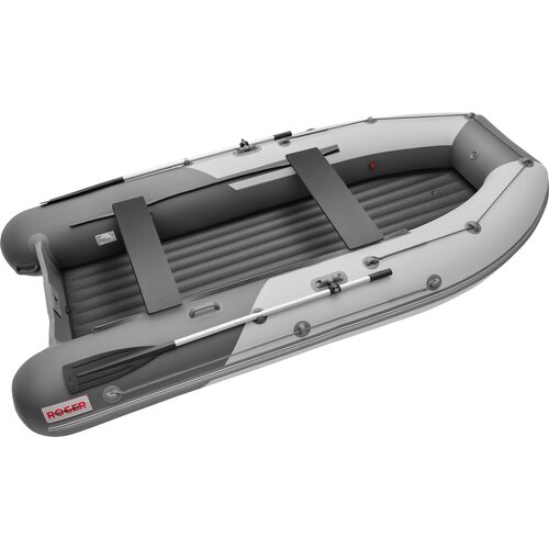 Лодка ПВХ Roger Boat Sfera 3500 (безконусная, малый киль, белый/графит комби)