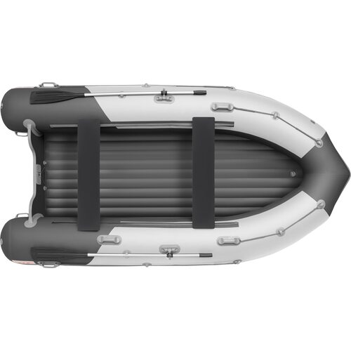 Лодка ПВХ Roger Boat Sfera 3800 (безконусная, средний киль, белый/графит комби)