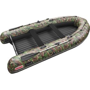 Лодка ПВХ Roger Boat Sfera 4000 (безконусная, средний киль, зеленый камуфляж/черный комби) Лодка ПВХ Roger Boat Sfera 4000 (безконусная, средний киль, зеленый камуфляж/черный комби)