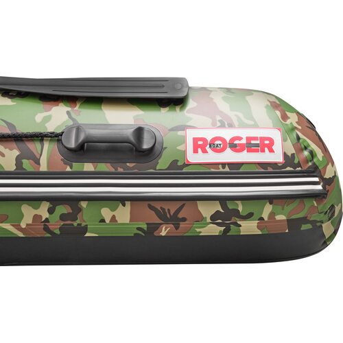Лодка ПВХ Roger Boat Sfera 4000 (безконусная, средний киль, зеленый камуфляж/черный комби)