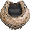 Лодка ПВХ Roger Boat Sfera 4000 (безконусная, средний киль, камуфляж лес/черный комби)