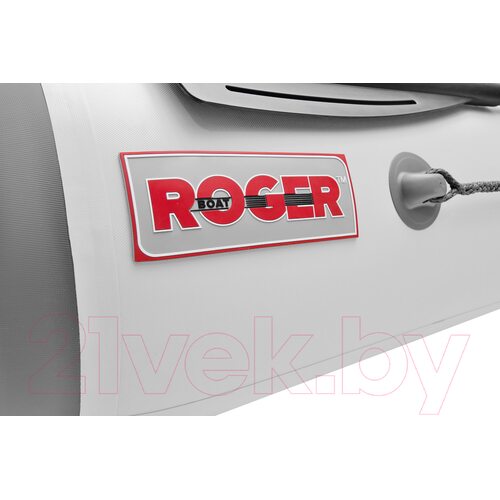 Лодка ПВХ Roger Boat Trofey 3300 (без киля, белый/графит)