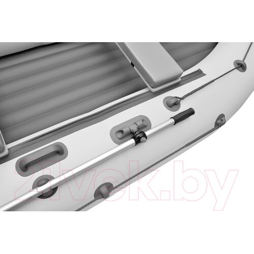 Лодка ПВХ Roger Boat Trofey 3300 (без киля, белый/графит)