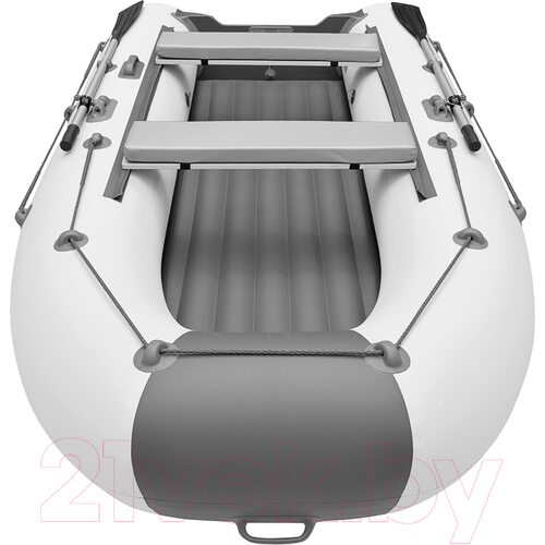 Лодка ПВХ Roger Boat Trofey 3300 (без киля, белый/графит)