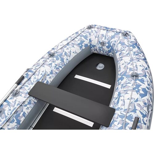 Лодка ПВХ Roger Boat Hunter 3200 (без киля, битое стекло/серый комби)