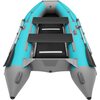 Лодка ПВХ Roger Boat Hunter keel 3000 (малокилевая, бирюзовый/серый комби)