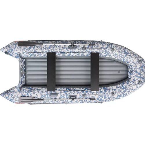 Лодка ПВХ Roger Boat Trofey 3300 (без киля, битое стекло/серый комби)