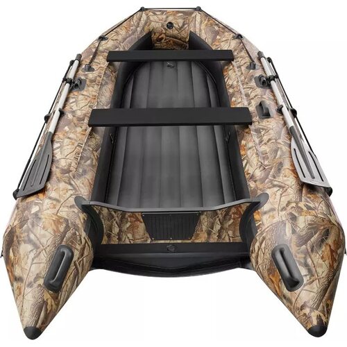 Лодка ПВХ Roger Boat Zefir 3100 LT (малокилевой, камуфляж лес/черный комби)