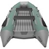 Лодка ПВХ Roger Boat Zefir 3700 (большой киль, зеленый/серый комби)
