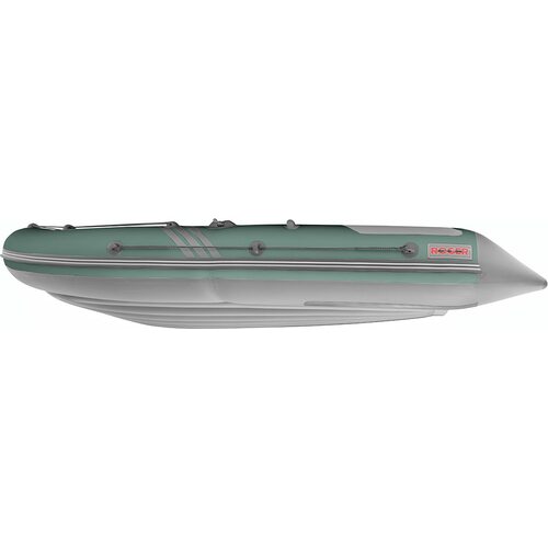 Лодка ПВХ Roger Boat Zefir 4400 (большой киль, зеленый/серый комби)