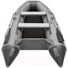 Лодка ПВХ Roger Boat Hunter 3200 (без киля, серый/графит)
