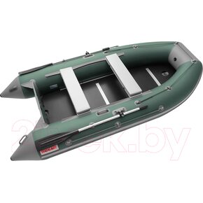 Лодка ПВХ Roger Boat Hunter Keel 3200 (малокилевая, зеленый/серый)