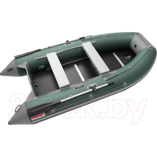 Лодка ПВХ Roger Boat Hunter Keel 3200 (малокилевая, зеленый/серый) Лодка ПВХ Roger Boat Hunter Keel 3200 (малокилевая, зеленый/серый)
