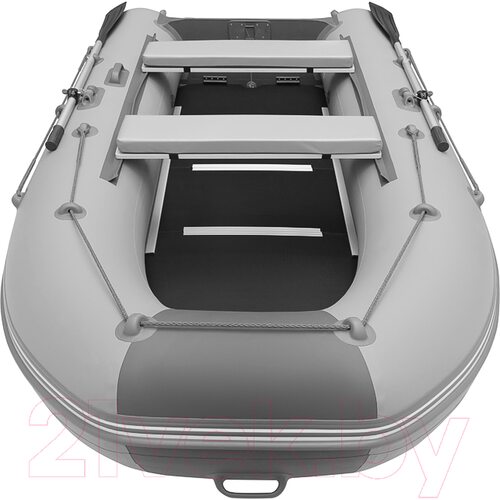 Лодка ПВХ Roger Boat Hunter Keel 3500 (малокилевая, серый/графит)