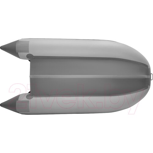Лодка ПВХ Roger Boat Hunter Keel 3500 (малокилевая, серый/графит)
