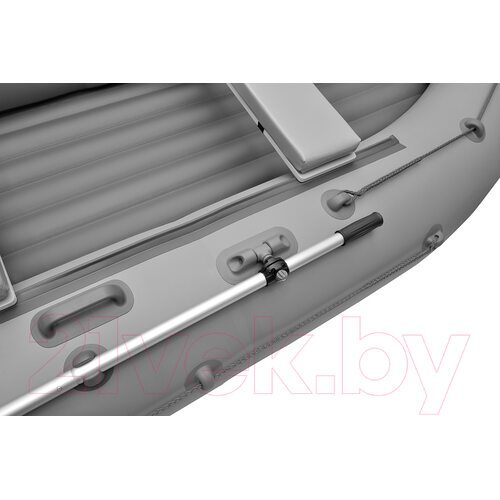 Лодка ПВХ Roger Boat Trofey 2900 (без киля, серый/графит)