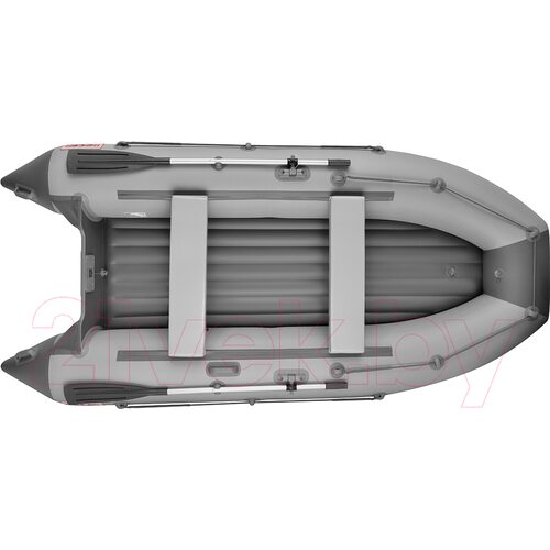 Лодка ПВХ Roger Boat Trofey 2900 (без киля, серый/графит)
