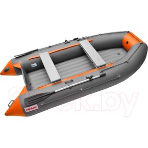 Лодка ПВХ Roger Boat Trofey 3100 (без киля, графит/оранжевый) Лодка ПВХ Roger Boat Trofey 3100 (без киля, графит/оранжевый)