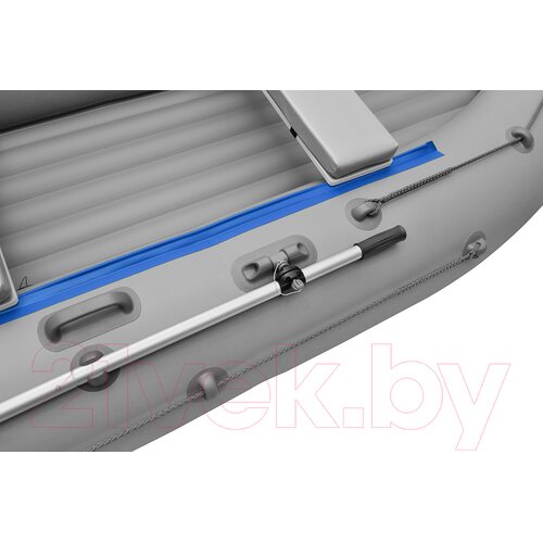 Лодка ПВХ Roger Boat Trofey 3500 (без киля, серый/синий) Лодка ПВХ Roger Boat Trofey 3500 (без киля, серый/синий)