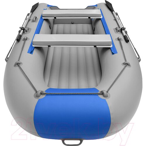 Лодка ПВХ Roger Boat Trofey 3500 (без киля, серый/синий) Лодка ПВХ Roger Boat Trofey 3500 (без киля, серый/синий)