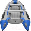 Лодка ПВХ Roger Boat Trofey 3500 (без киля, серый/синий) Лодка ПВХ Roger Boat Trofey 3500 (без киля, серый/синий)