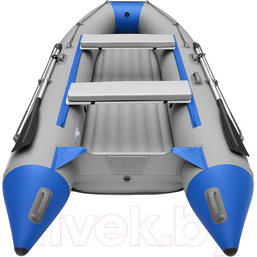 Лодка ПВХ Roger Boat Trofey 3500 (без киля, серый/синий) Лодка ПВХ Roger Boat Trofey 3500 (без киля, серый/синий)