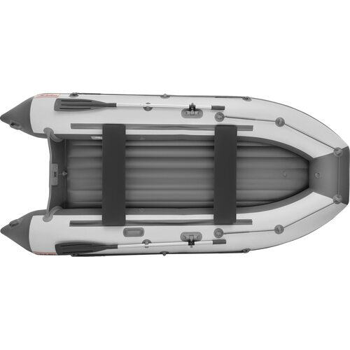 Лодка ПВХ Roger Boat Zefir 3500 LT (малокилевой, белый/графит комби)