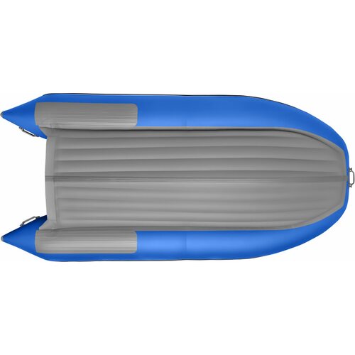 Лодка ПВХ Roger Boat Zefir 4000 (большой киль, серый/синий комби)