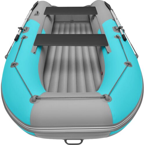 Лодка ПВХ Roger Boat Sfera 3500 (безконусная, малый киль, бирюзовый/серый комби)