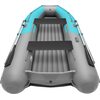 Лодка ПВХ Roger Boat Sfera 3500 (безконусная, малый киль, бирюзовый/серый комби)