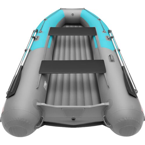 Лодка ПВХ Roger Boat Sfera 3500 (безконусная, малый киль, бирюзовый/серый комби)