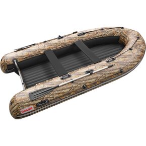 Лодка ПВХ Roger Boat Sfera 3800 (безконусная, средний киль, камуфляж лес/черный комби) Лодка ПВХ Roger Boat Sfera 3800 (безконусная, средний киль, камуфляж лес/черный комби)